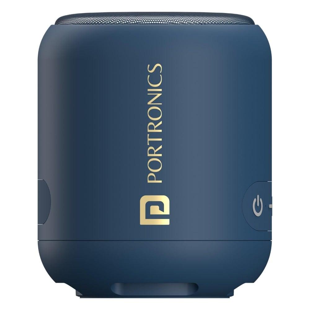 Portronics Sound Drum 1 Bluetooth Speaker (12 W), Blue