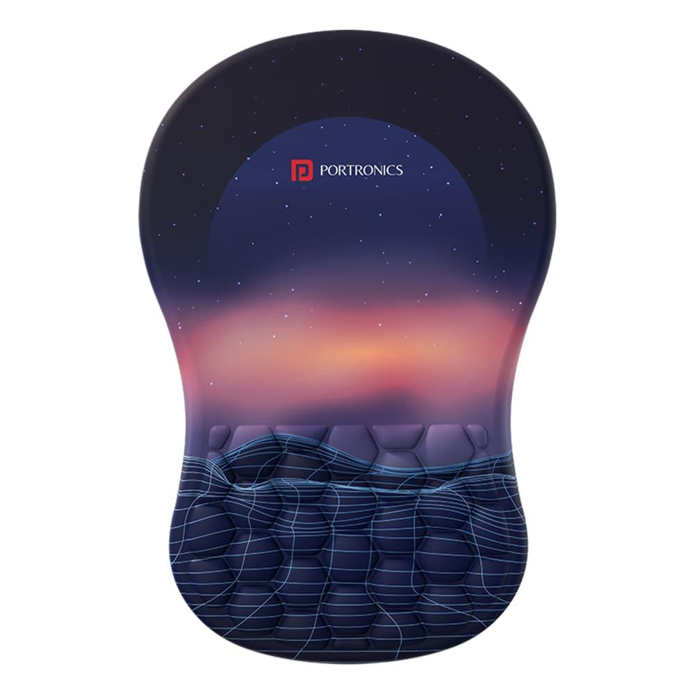 Portronics Comfipad Mouse Pad, Blue