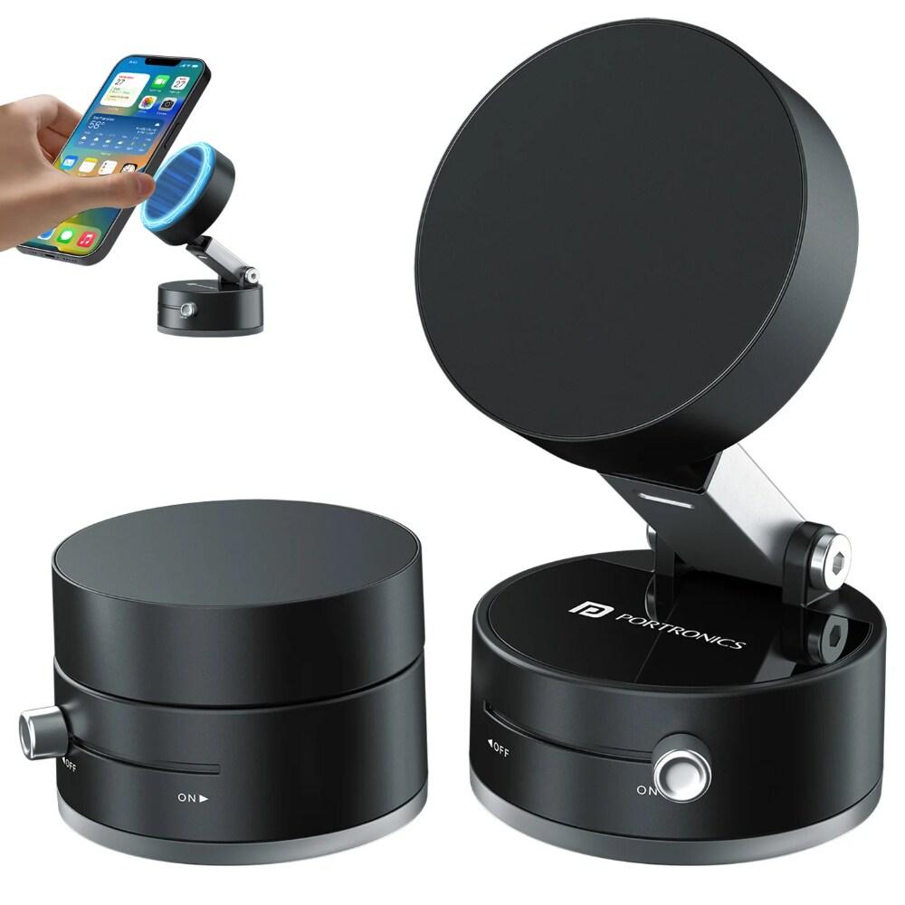 Portronics Hold X Mobile Holder, Black