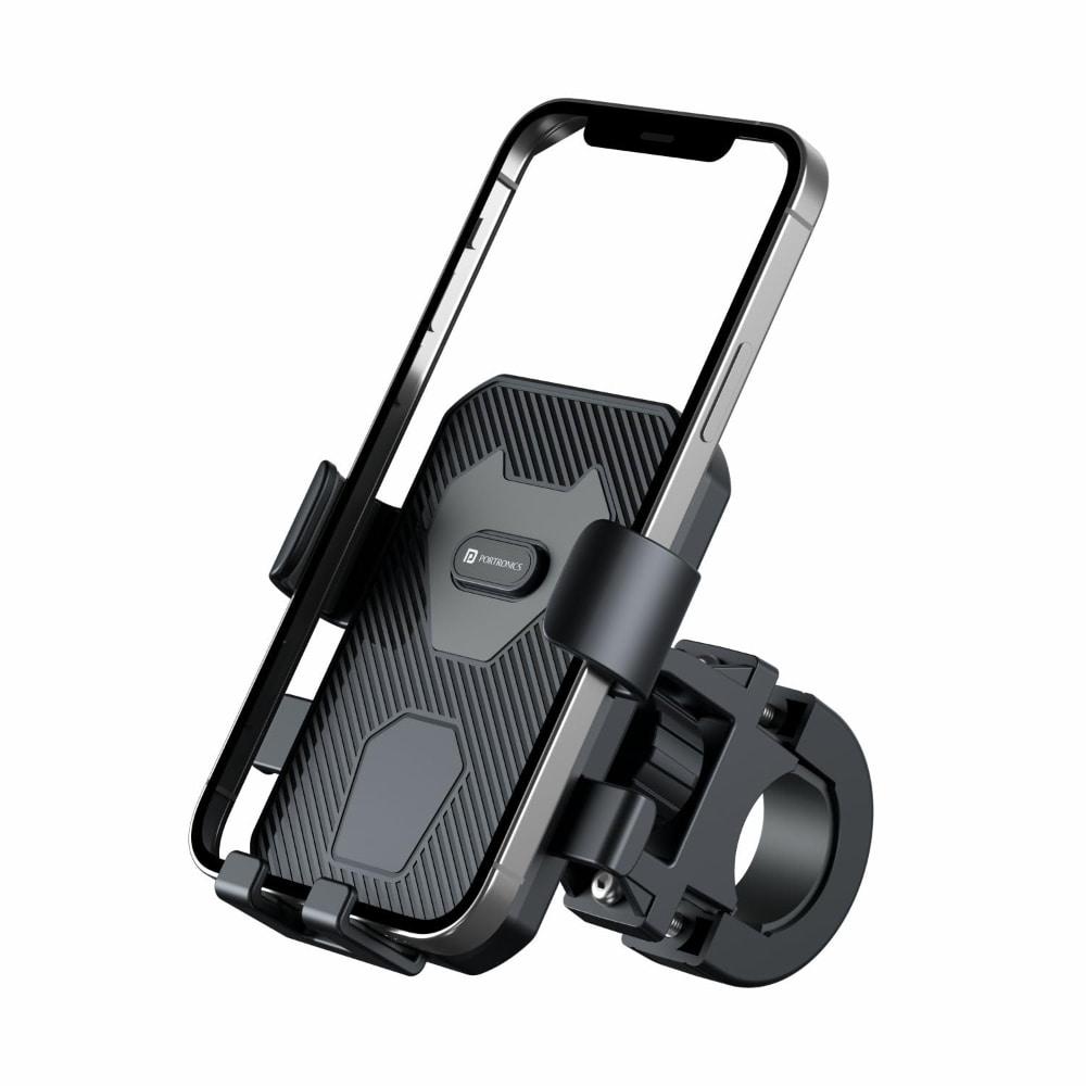 Portronics Mobike 4 Bike Mobile Holder, Black