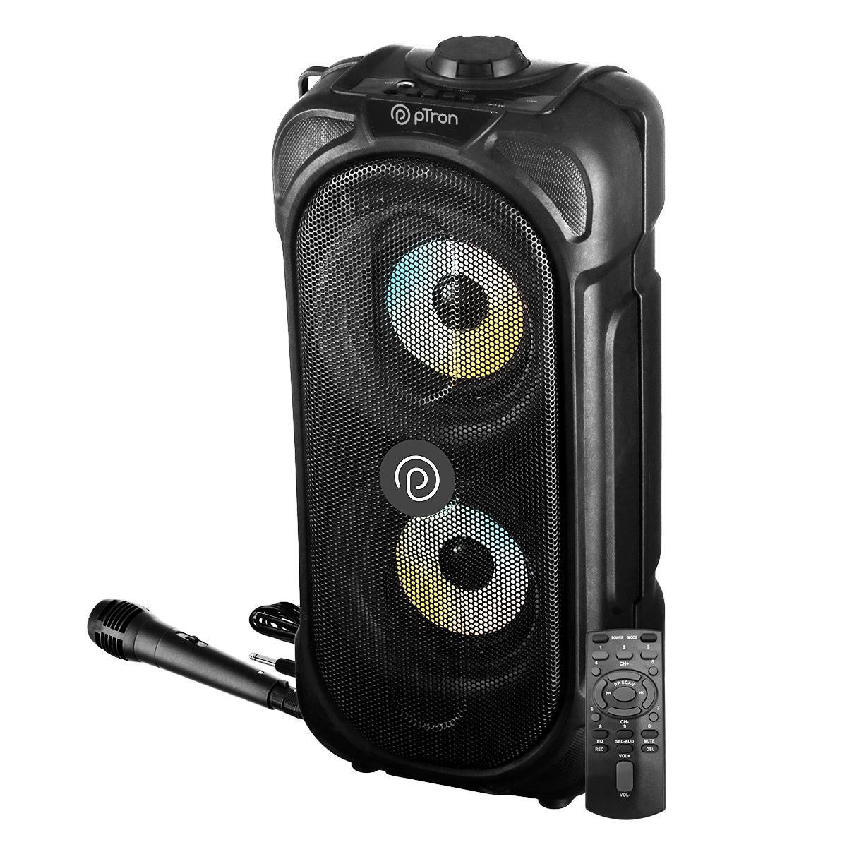 pTron 40W Funk Party Speaker Black