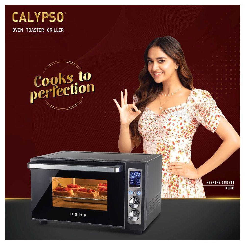 Buy Usha 30 litres Oven Toaster Grill (OTG) CALYPSO W30 with Turbo