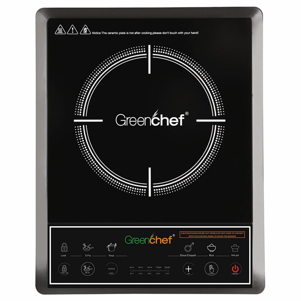 Buy Greenchef 2000 Watts Sparkle Induction Cooktop, Energy-saving, Push ...