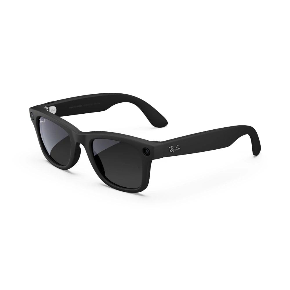 Ray-Ban Meta Wayfarer (Gen 1) with Meta AI, photo and video capture - Matte Black, Polarised Gradient Graphite lenses