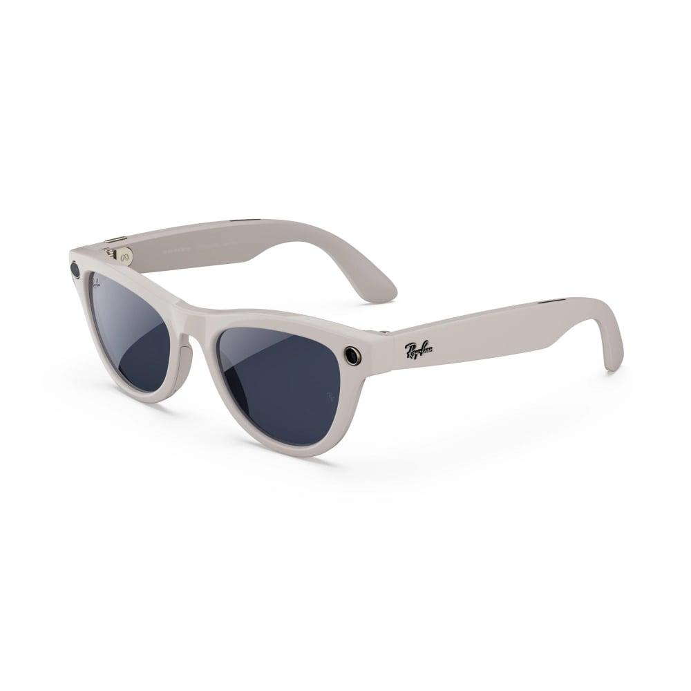 Ray-Ban Meta Skyler (Gen 1) with Meta AI, photo and video capture - Shiny Chalky Grey, Transitions Sapphire lenses