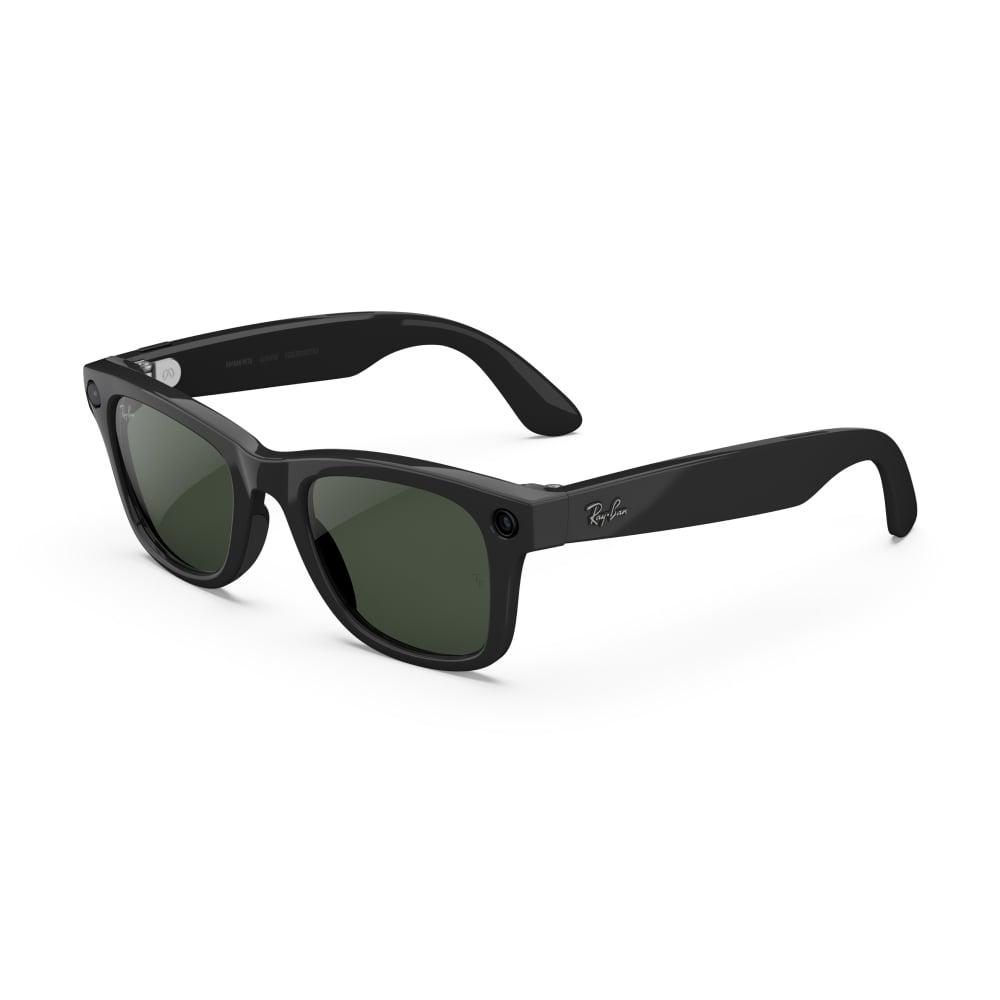 Ray-Ban Meta Wayfarer (Gen 2) - Shiny Black, Transitions Graphite Green lenses