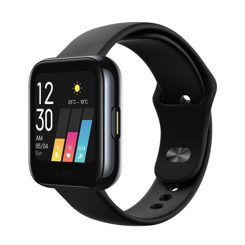 realme RMA161 Fashion Strap Smart Watch, Black , 14 Sports Mode, Water Resistant
