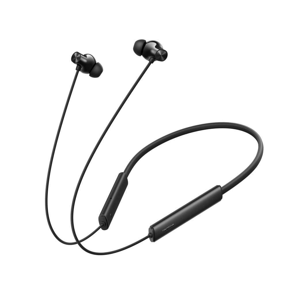 realme Buds wireless 3 Neo Bluetooth Neckband with 13.4 mm Dynamic Bass Boost Driver, upto 32 Hours Playback , Fast Charge, AI ENC, 45ms Ultra Low latency, IP55 Dust & water resistannt, Dual Pairing & Bluetooth v5.4 (Black)