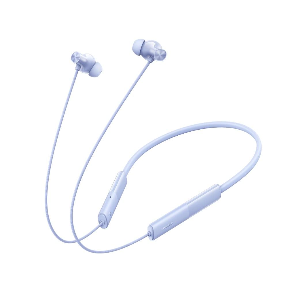 realme Buds wireless 3 Neo Bluetooth Neckband with 13.4 mm Dynamic Bass Boost Driver, upto 32 Hours Playback , Fast Charge, AI ENC, 45ms Ultra Low latency, IP55 Dust & water resistannt, Dual Pairing & Bluetooth v5.4 (Blue)