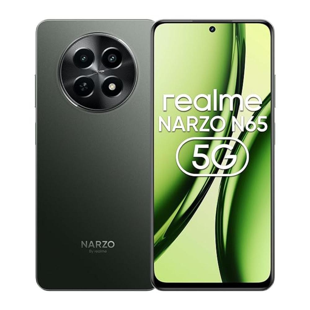 Realme Narzo N65 5G 128 GB, 4 GB RAM, Deep Green, Mobile Phone