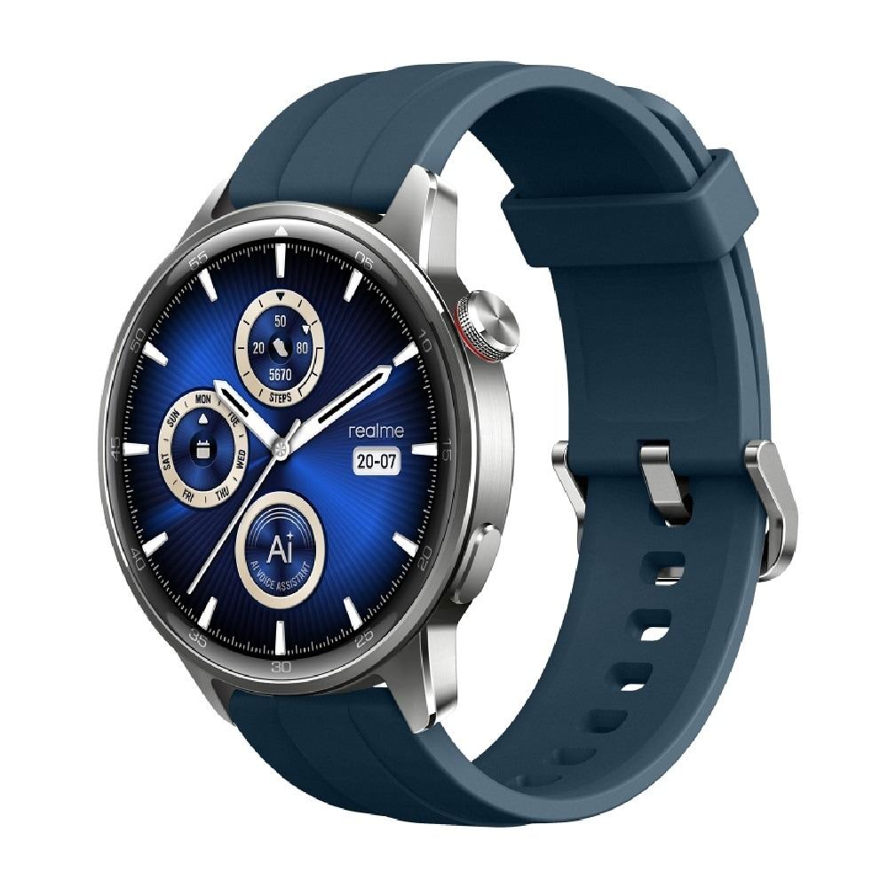 Realme Watch S2 3.63 cm (1.43 inch) AMOLED Display Smartwatch, Silver