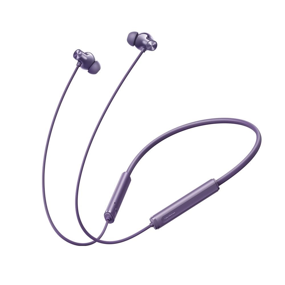realme Buds Wireless 5 ANC Bluetooth Neckband, Twilight Purple