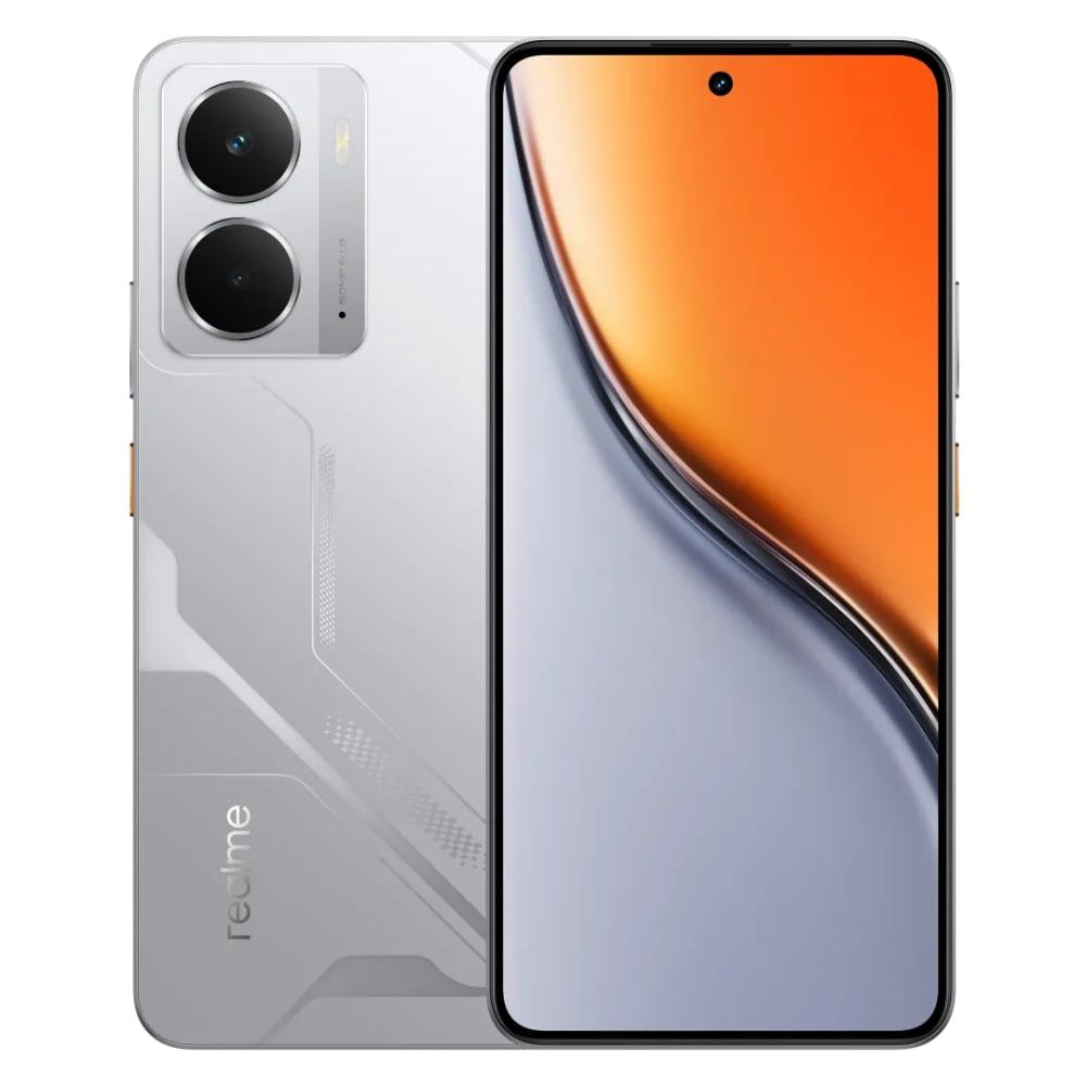 Realme P3 5G 128 GB, 8 GB RAM, Silver, Mobile Phone