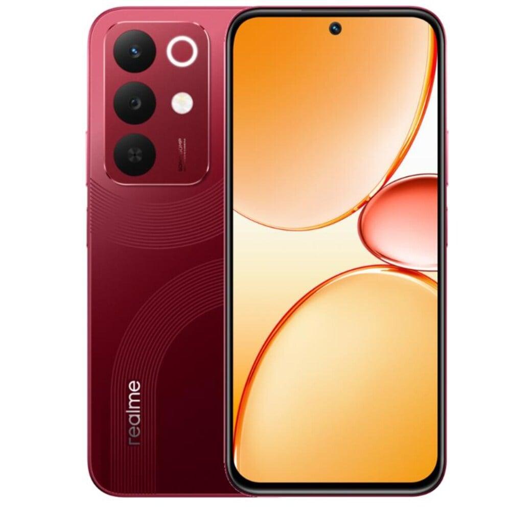 Realme 15x 5G 128 GB, 8 GB RAM, Maroon Red, Mobile Phone