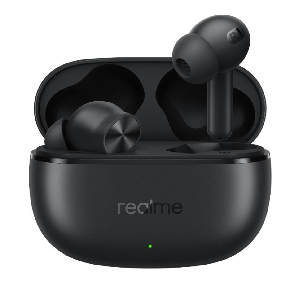 realme Buds T200x ANC Bluetooth in Ear Earbuds, 48 Hours Total Playback with Fast Charging and Low Latency Gaming TWS, Google Fast Pair IP55 Water resistant, with mic (Pure Black)