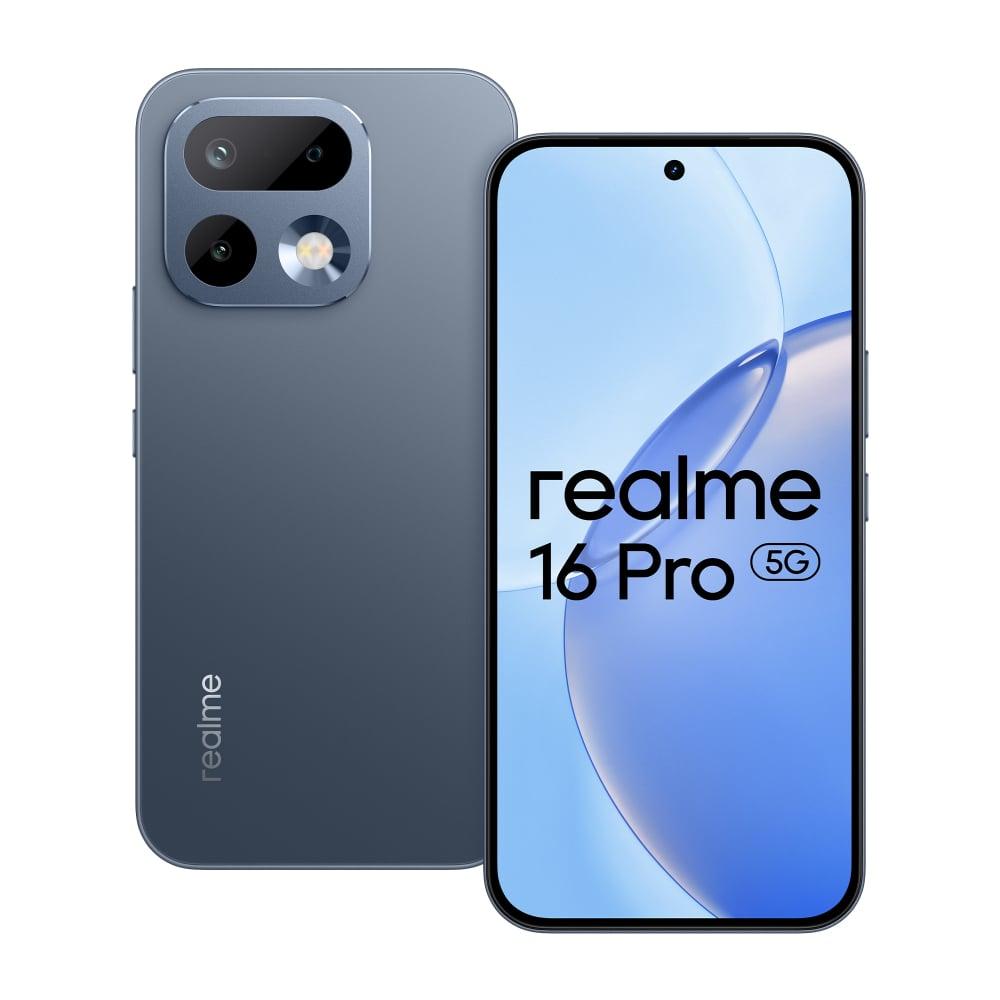 Realme 16 Pro 5G 256 GB, 12 GB RAM, Pebble Grey, Mobile Phone