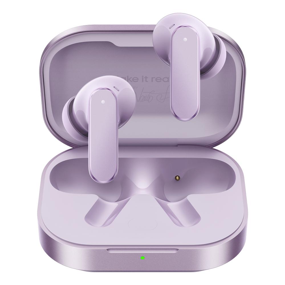 realme Buds Air 8, 11 mm + 6 mm Dual Dynamic Bass Drivers, 58 Hrs Playtime, 55 dB ANC,6 Mic ENC, 45 ms Low Latency, 360 Spatial Audio, Hi-Res LHDC , IP55 Dust & Water Resistant, BT v5.4 (Master Purple)
