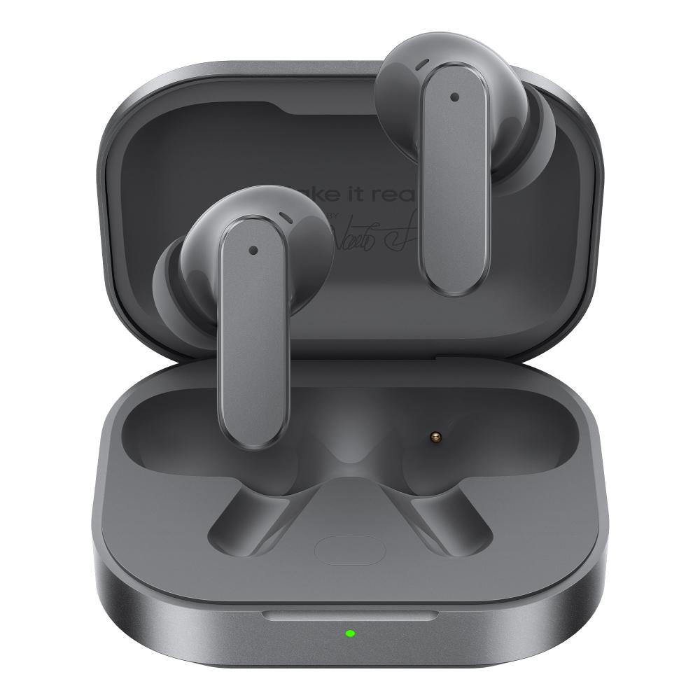 realme Buds Air 8, 11 mm + 6 mm Dual Dynamic Bass Drivers, 58 Hrs Playtime, 55 dB ANC,6 Mic ENC, 45 ms Low Latency, 360 Spatial Audio, Hi-Res LHDC , IP55 Dust & Water Resistant, BT v5.4 (Master Grey)