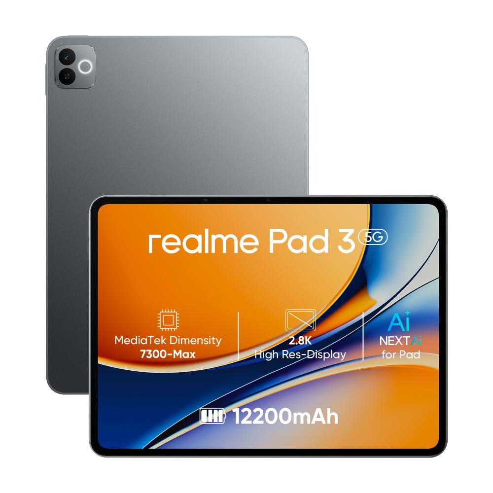 Realme Pad 3 29.46 cm (11.6 inch), 8 GB RAM, 128 GB, Space Grey, WiFi Tablet, RMP2502