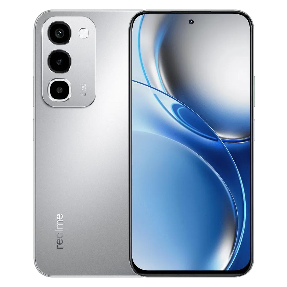 Realme P4R 5G 128 GB, 4 GB RAM, Silver Glare, Mobile Phone