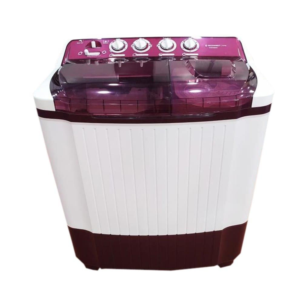 Reconnect 8.5 Kg Twin Loading Semi-Automatic Washing Machine with Dual Magic Filter and Detergent Tray, RHSWB8501