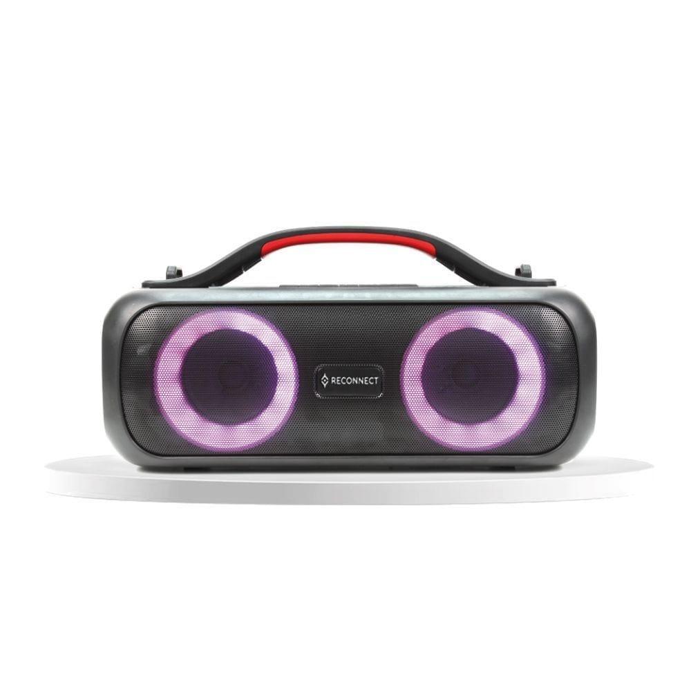Reconnect Wireless Speaker Thump Plus, Bluetooth v5.0, 20 Watt power output, IPX5 Water Resistant, Multiple Connectivity, Super Bass, TWS Technology, RGB Ring Lights