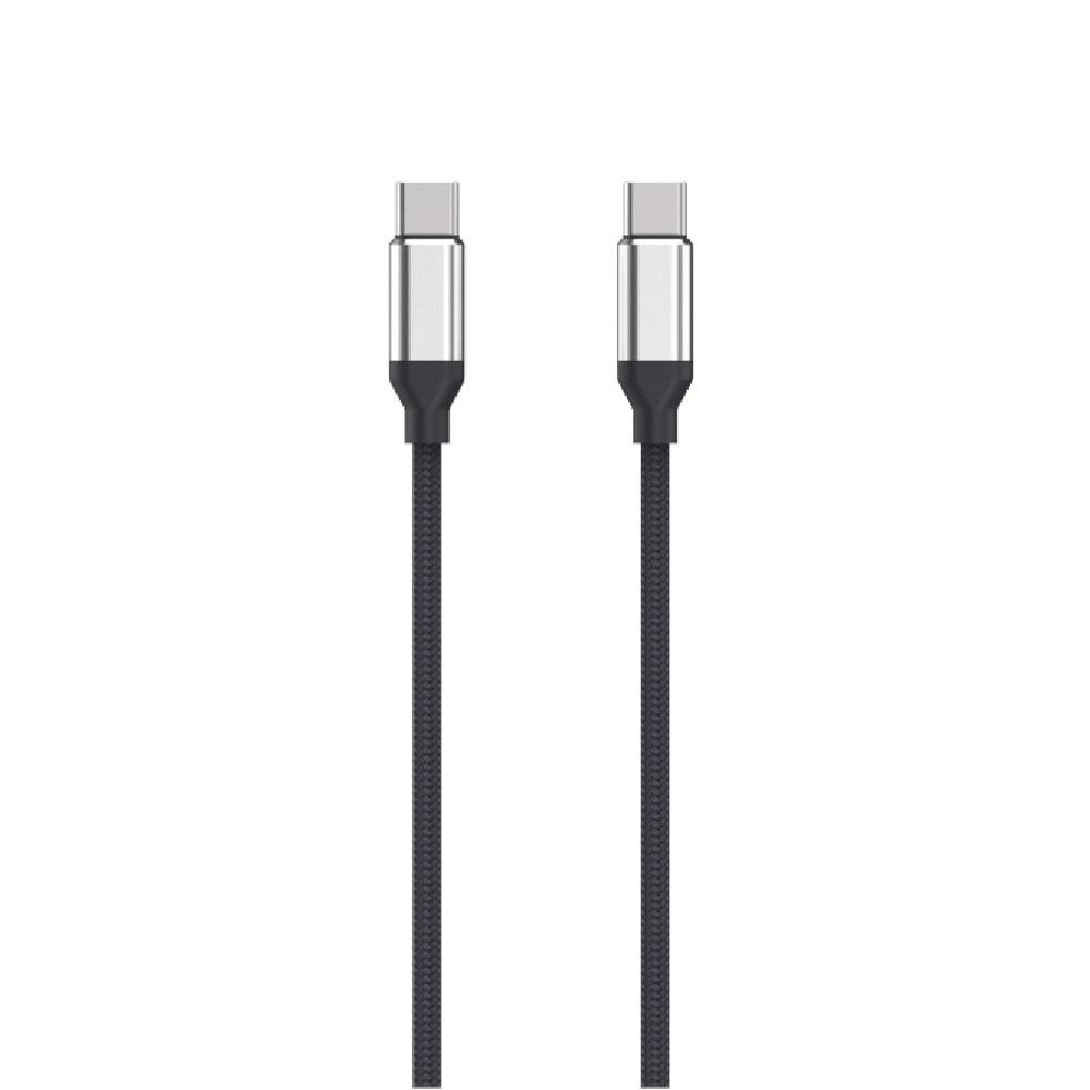 Reconnect 100 W Type-C to Type-C Braided Power Cable, RCTCB1100
