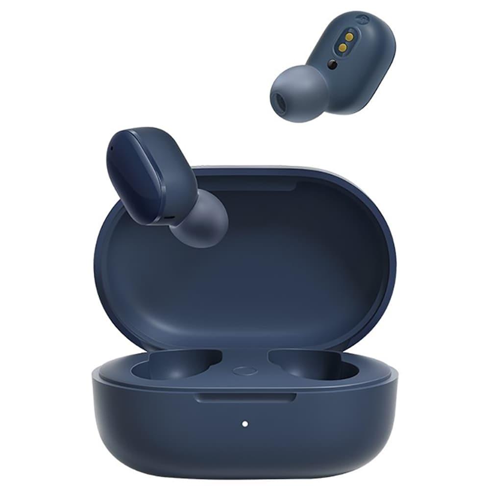 Redmi 3 Pro True Wireless Earbuds with Smart In-Ear Detection, Dual Drivers, upto 30 hrs of playtime, Bluetooth 5.2, Smart In-Ear Detection, Dual Drivers, Low Latency, Sweat & Rain resistant, Blue