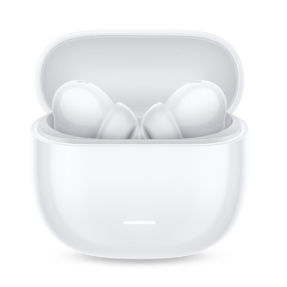 Redmi Buds 5C Bluetooth TWS in Ear Earbuds, Up to 40 dB Hybrid Noise Cancellation, Quad Mic, Custom Eq, 10 Mins Charge for 2 Hours Life, Up to 36 Hrs Playback, Gaming TWS, Bass White
