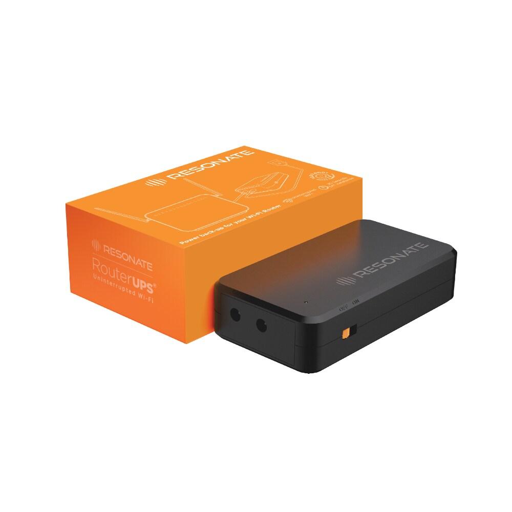 Resonate RouterUPS Gen2, Original Router UPS for 12V WiFi Router & Modem (Supports up to 2A) (7800mAh - 95% Longer Power Backup), Compact Mini UPS with Intelligent Charging (Upto 6 Hrs Internet)