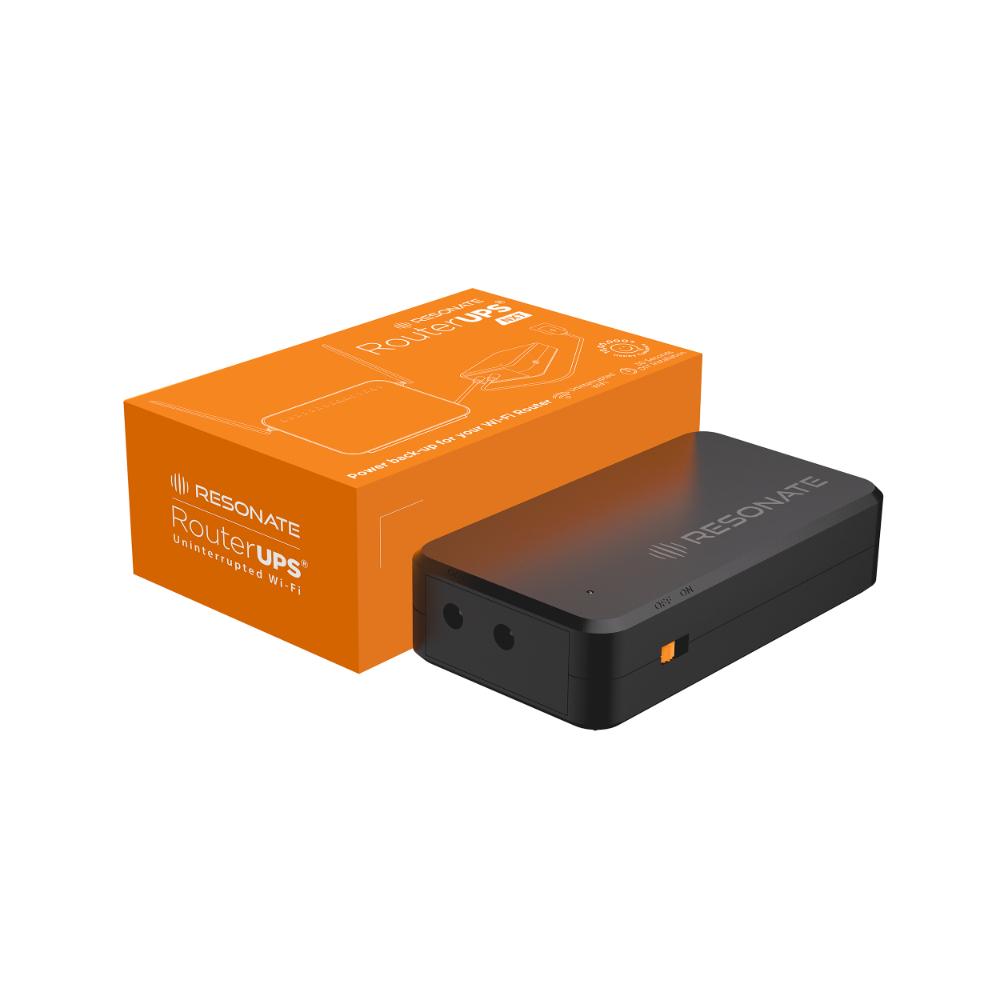 Resonate NxT 12V 3A Router UPS, Black