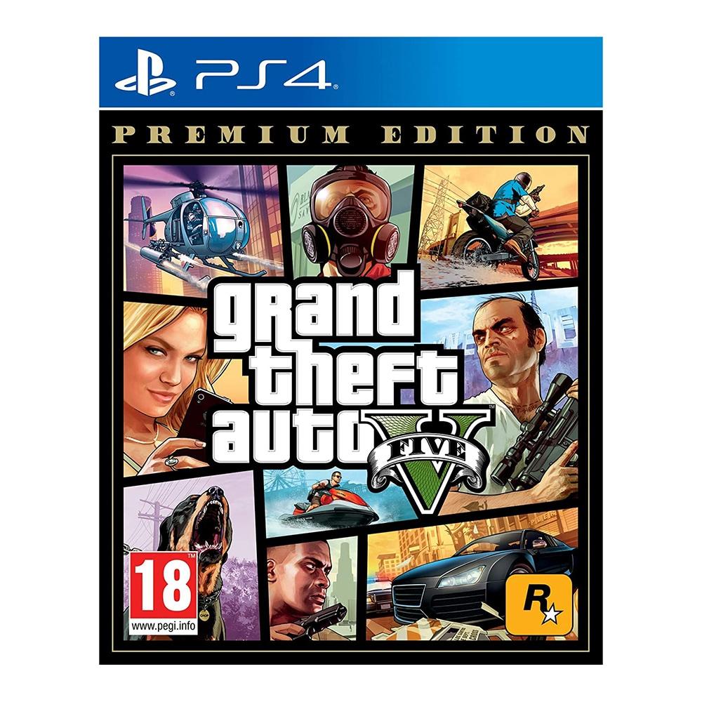 Grand Theft Auto V PS4 Game (Premium Edition)-2