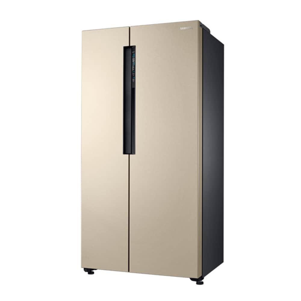 Buy Samsung 674 litres Side-by-Side Refrigerator, Starry Gold