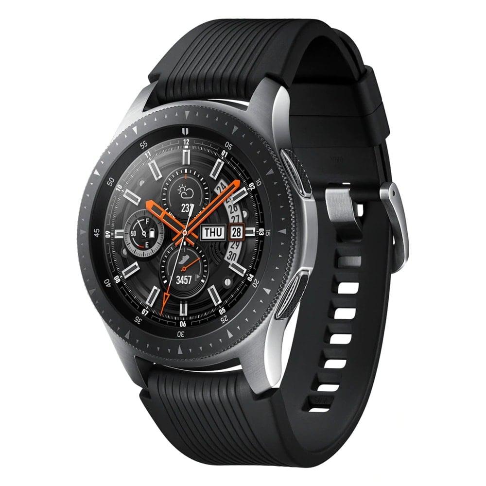Samsung Galaxy Watch with Bluetooth, LTE , Sleep Monitor, Heart Rate Tracking, 39 Built In Exercise Modes, One Year Warranty (Silver)