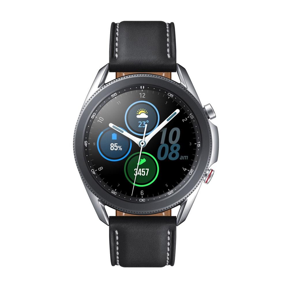 Samsung Galaxy Watch 3 Smart Watch with LTE, Bluetooth,Wi-Fi, GPS, One Year Warranty (Silver) SM-R845FZSAINS