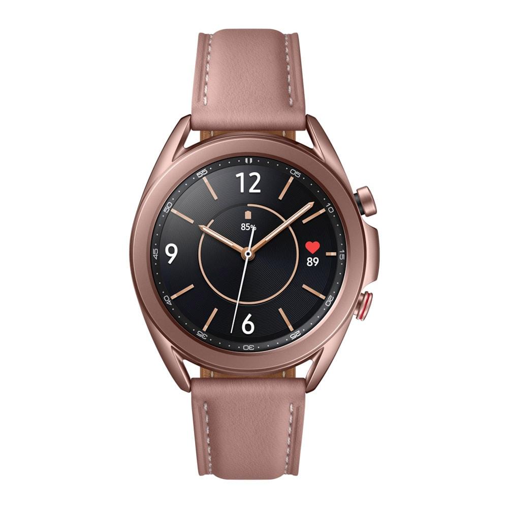 Samsung Galaxy Watch 3 Smart Watch with LTE, Bluetooth,Wi-Fi, GPS, One Year Warranty (Gold) SM-R855FZDAINS