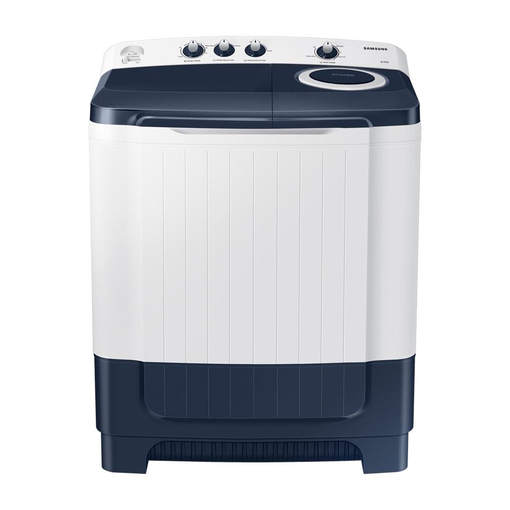 Samsung 8.5 kg 5 Star Semi-Automatic Top Loading Washing Machine (WT85R4000LL/TL, Light Grey, Air Turbo Drying)