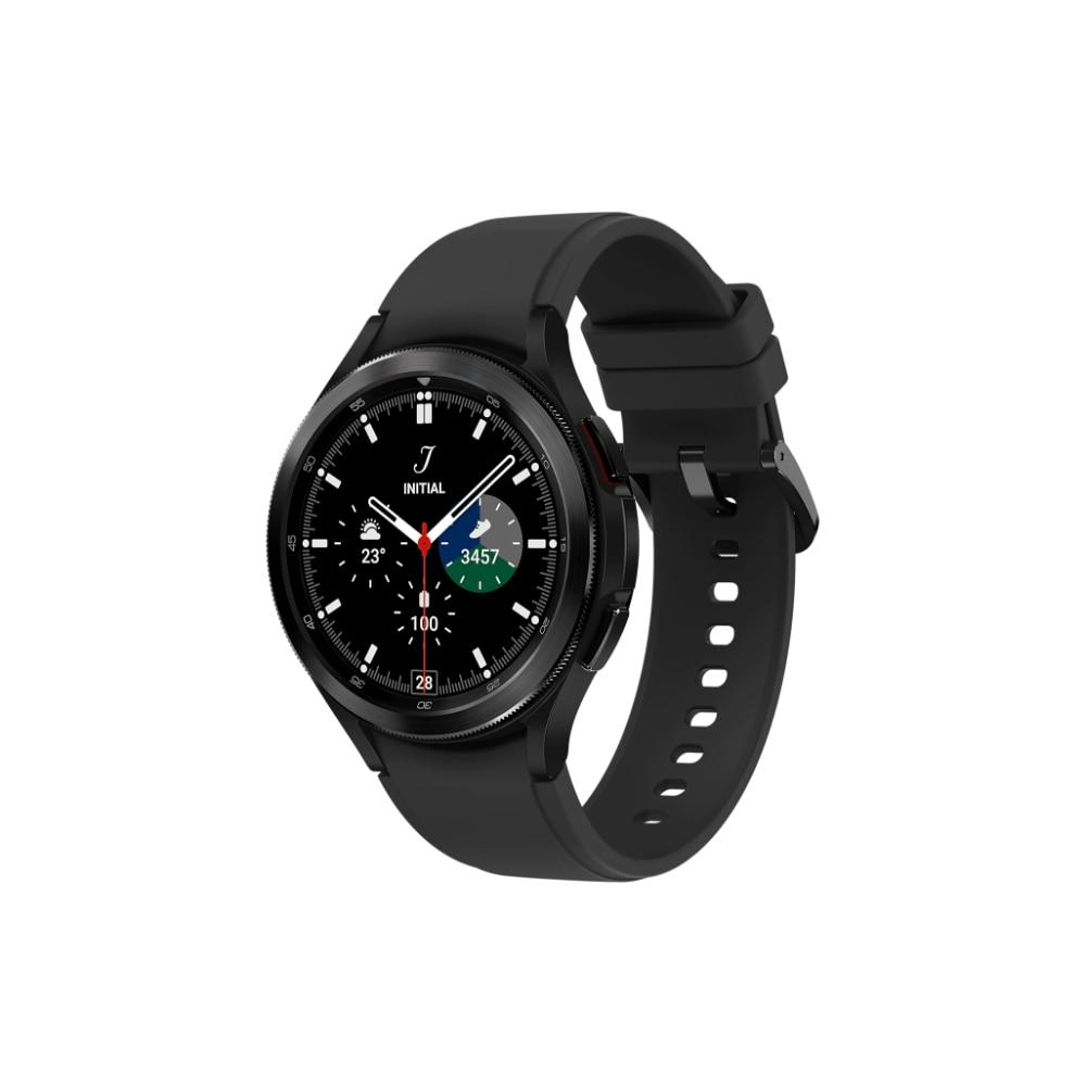 Samsung Galaxy Watch4 Classic Bluetooth, 46 mm with Sleep Monitor, Compatible with Android Only, Rotating Bezel and vivid screen, Wear OS Powered by Samsung, 450 x 450 Display Resolution, One Year Warranty (Black) SM-R890NZKAINU