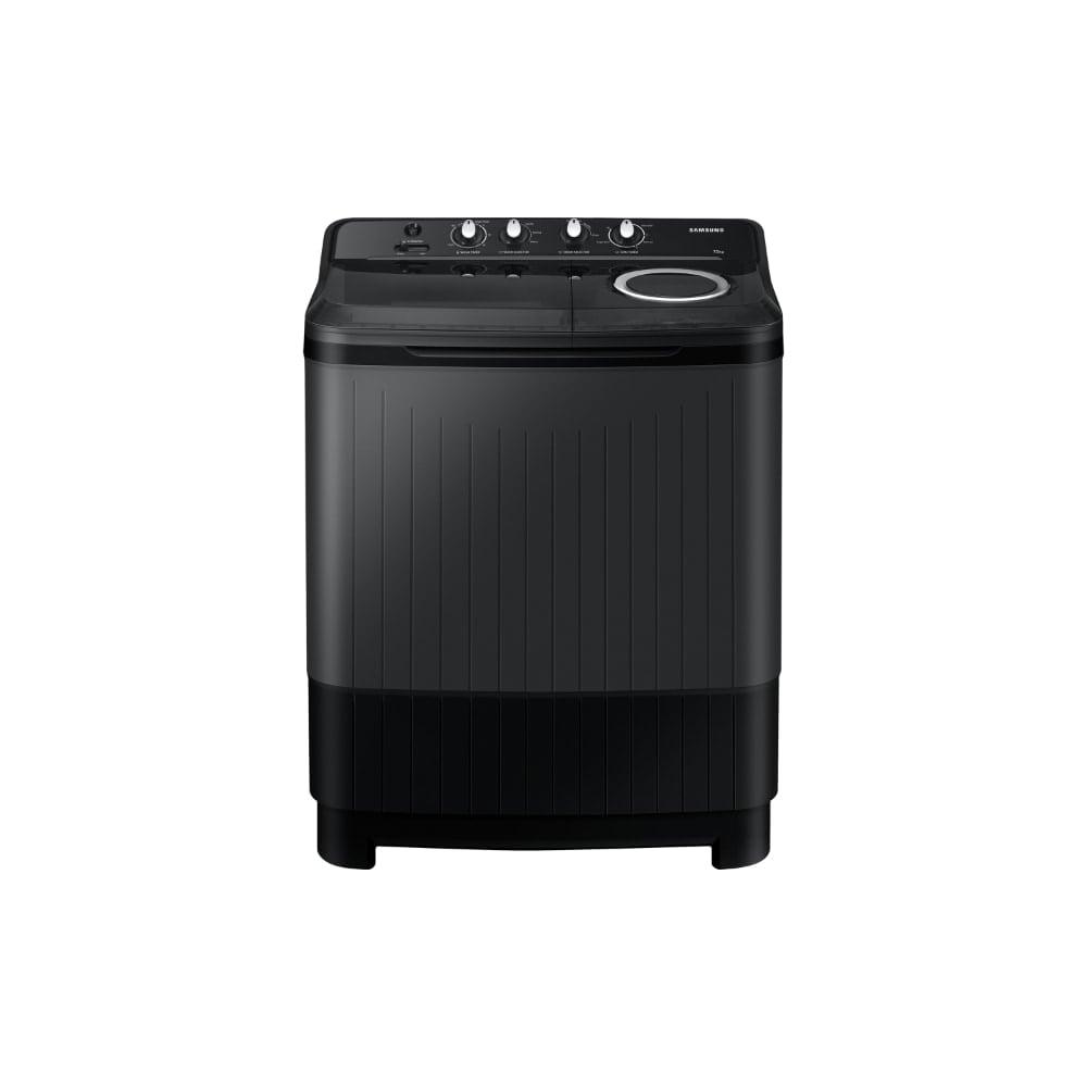 Samsung 7.5 Kg Top Loading Semi Automatic Washing Machine, WT75B3200GD, Black