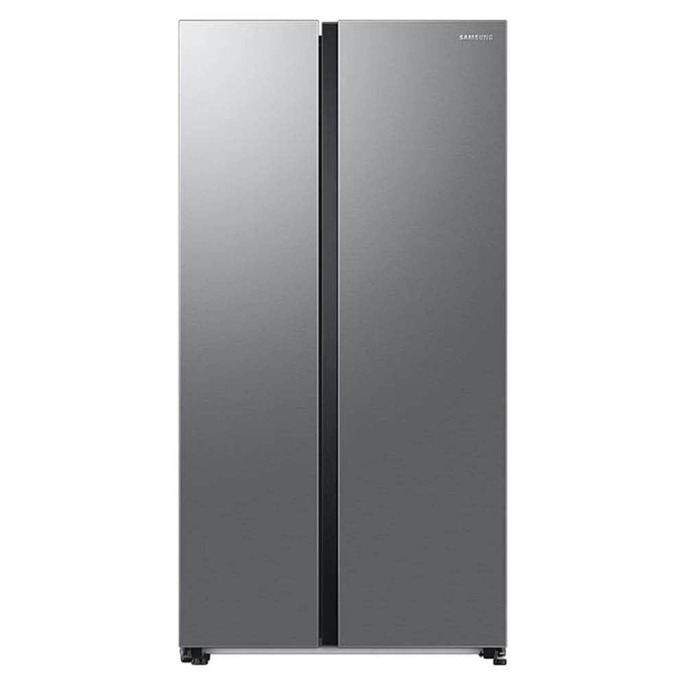 Samsung 653 litres 3 Star Side by Side Refrigerator, Real Stainless RS76CG8113SLHL