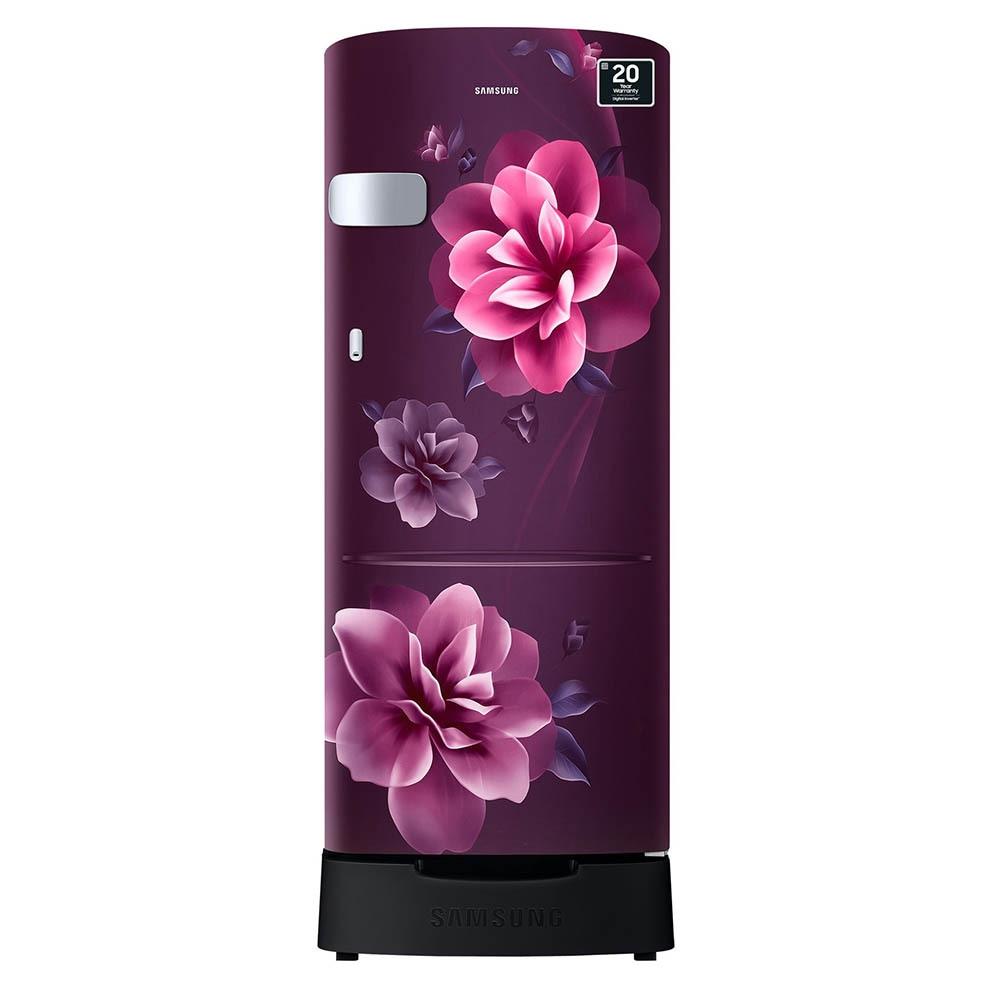 リリノンページ Buy Samsung 223 litres 3 Star Single Door Refrigerator, Camellia