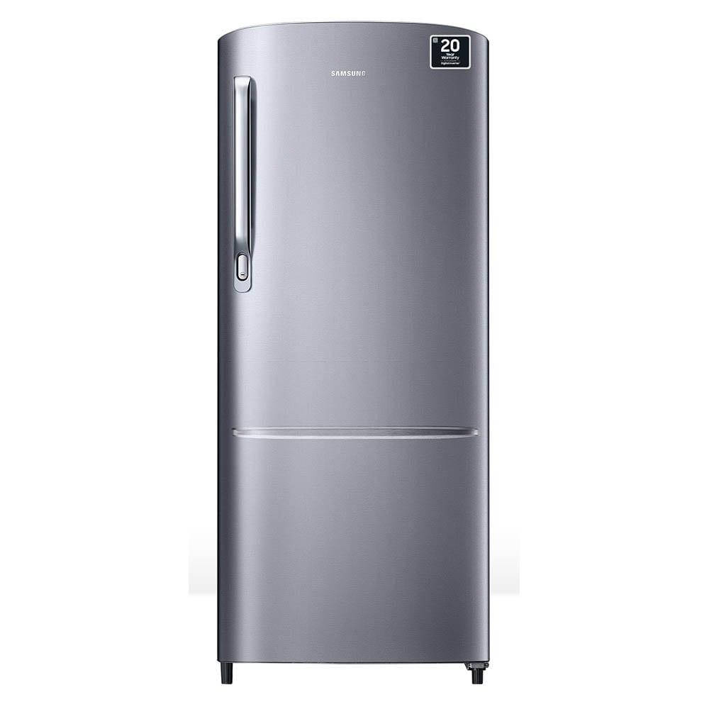 Samsung 183 L 3 Star Digital Inverter Direct Cool Single Door Refrigerator (RR20C1723S8/HL, Silver, Elegant Inox)