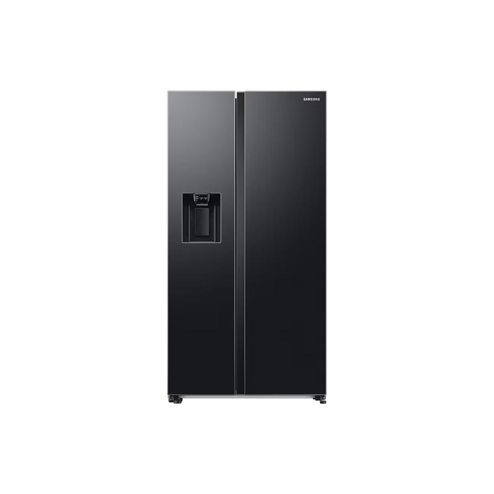 Samsung 633 L Convertible 5 in 1 Side by Side Refrigerator Black Matt, RS78CG8543B1