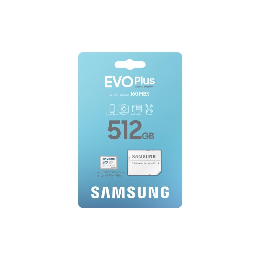 SAMSUNG製PC5メモリー64ギガ1枚 Buy Samsung Evo Plus 512 GB microSD Memory Card (MB-MC512SA/IN) at
