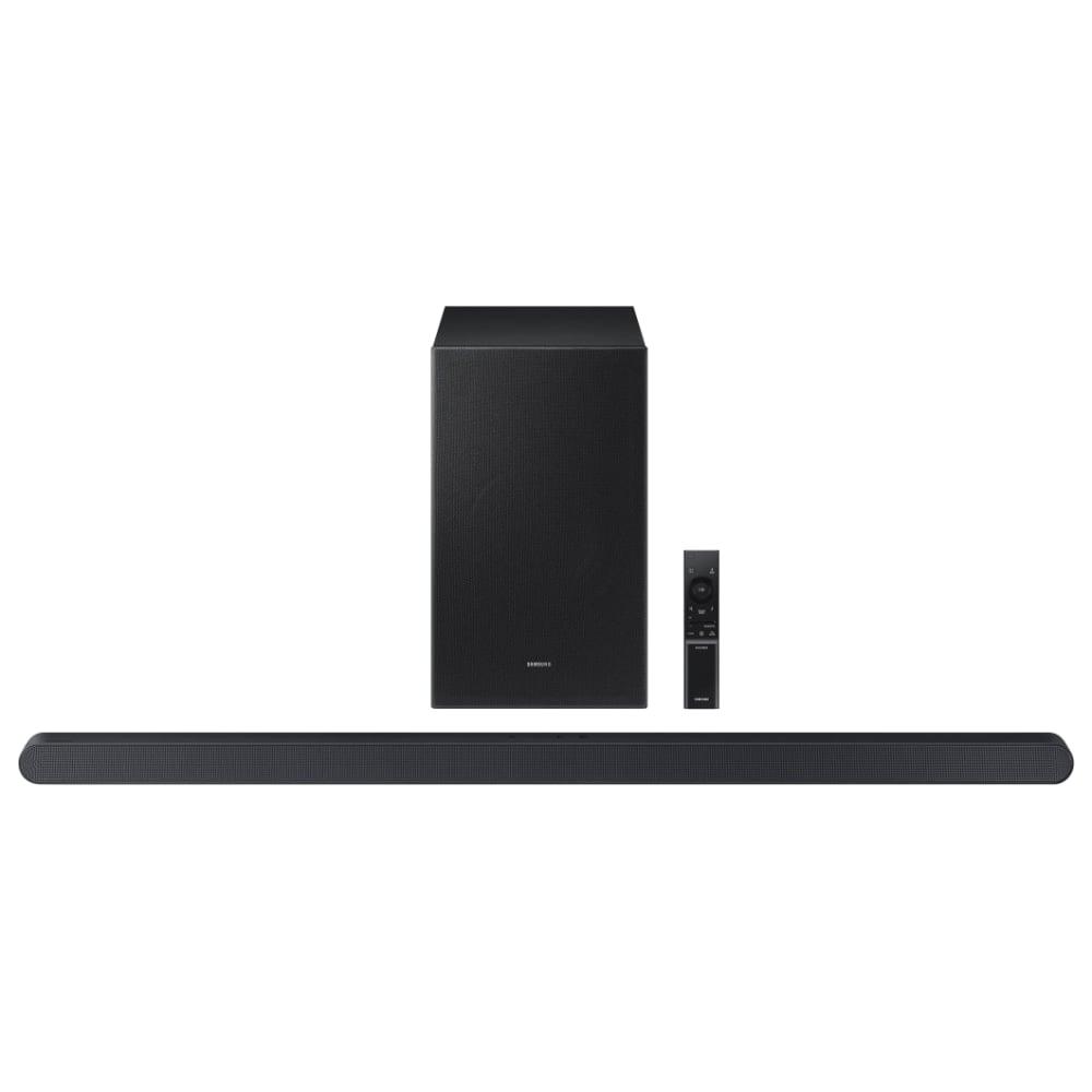 Samsung 250 W 3.1 ch (HW-S700D/XL) Wireless Dolby Atmos True HD Soundbar with Wireless Subwoofer, Center Firing Speakers, Surround Sound, DTS Virtual:X, AirPlay2, Wi-Fi, Bluetooth, HDMI (Titan Black)