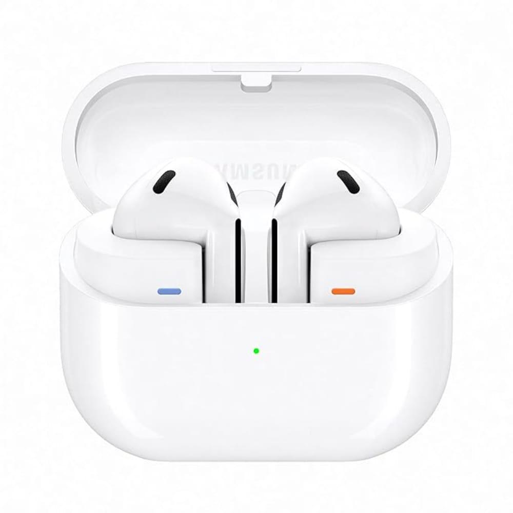 Samsung Galaxy in Ear Buds 3 (White) with Galaxy AI Powered Real-Time Interpreter, 24-Bit Hi-Fi Audio, Up to 36 H Battery, IP57 White