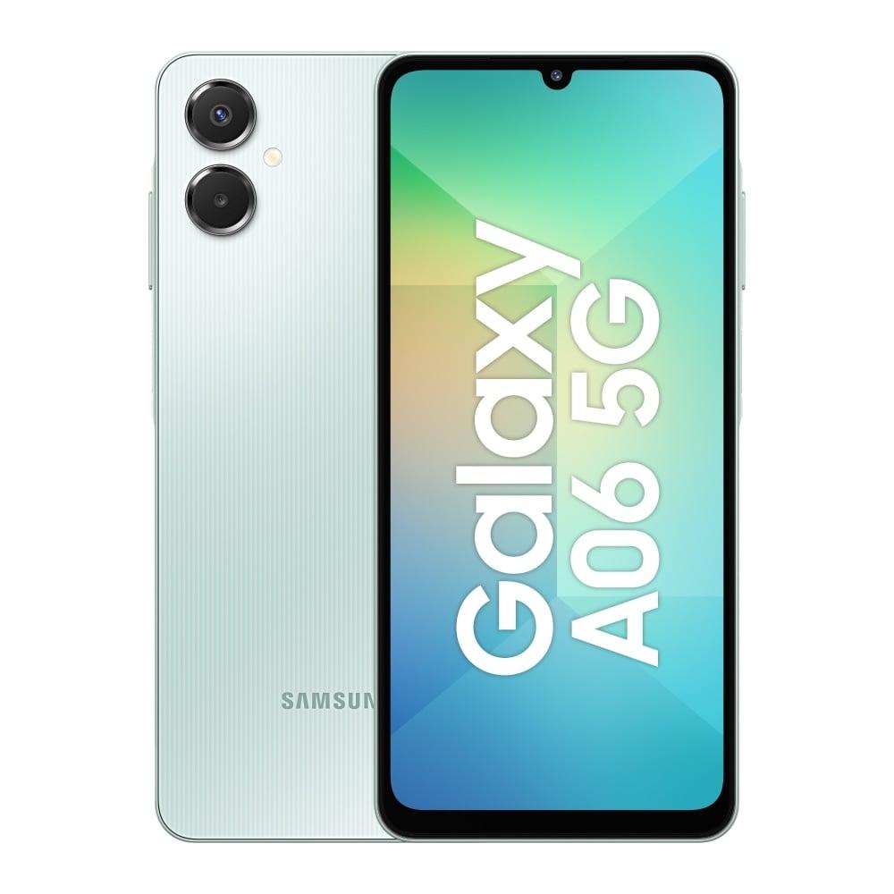 Samsung Galaxy A06 5G 128 GB, 4 GB RAM, Light Green, Mobile Phone