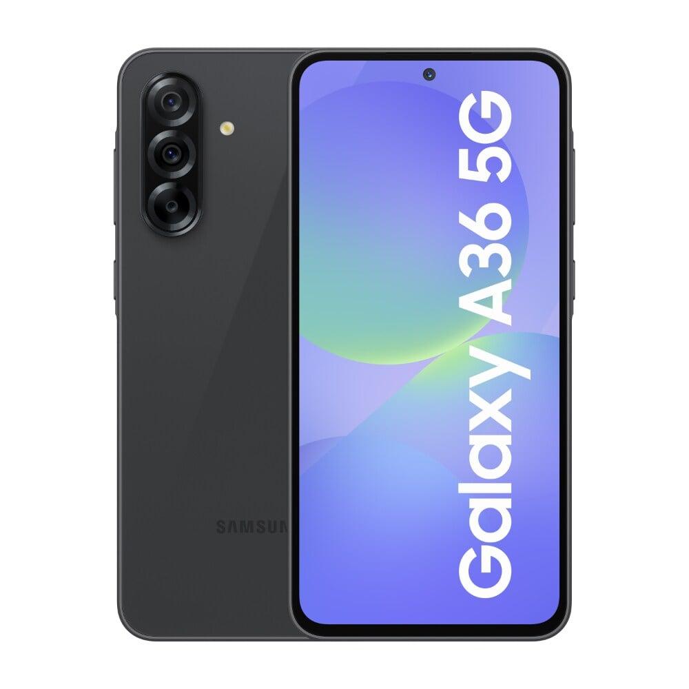Samsung Galaxy A36 5G 256 GB, 8 GB RAM, Awesome Black, Mobile Phone