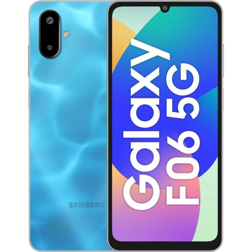 Samsung Galaxy F06 5G 128 GB, 4 GB RAM, Bahama Blue, Mobile Phone