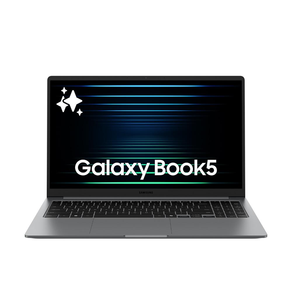 Samsung Galaxy Book5 NP750XHD-KD3IN Standard Laptop (AI enabled Intel Core Ultra 7 255U/16 GB/1 TB PCI-E Gen4/Intel Graphics/Windows 11 Home/MS Office Home & Student 2024, Galaxy Ecosystem Apps/Full HD), 39.62 cm - 15.6 inch, Gray
